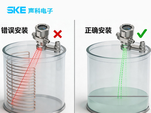 80GHz雷达物位计选型优化安装避开干扰